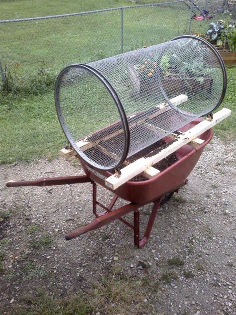 You may only need one piece. DIY Compost Sifter - DIY projects for everyone!