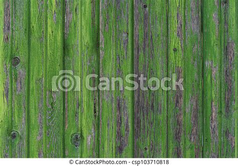 Dark Green Wood Texture Background Surface With Old Natural Pattern