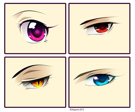 Anime Eyes By Ledogawa On Deviantart