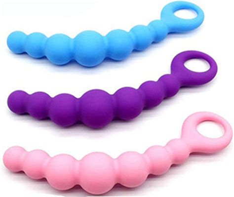 Silicone Anal Beads Anal Sex Toys For Women Men Prostata