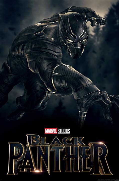 Black Panther Movie Posters Cinema