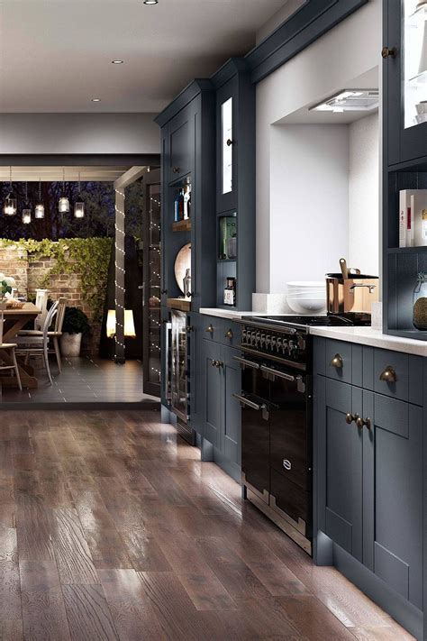 44 Gray Kitchen Cabinets Dark Or Heavy Dark Light And Modern