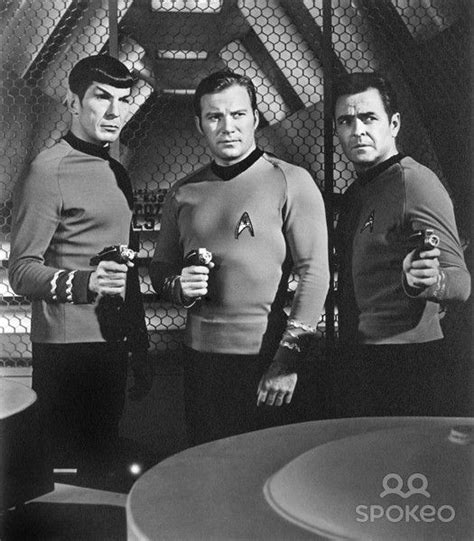 Leonard Nimoy William Shatner And James Doohan For Star Trek Os