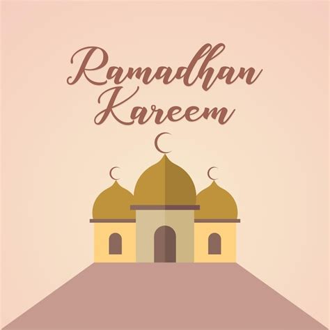 Premium Vector Elegant Ramadan Kareem Decorative Festival Card Free