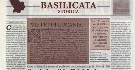 Di Storia Di Storie Storie Locali Basilicata