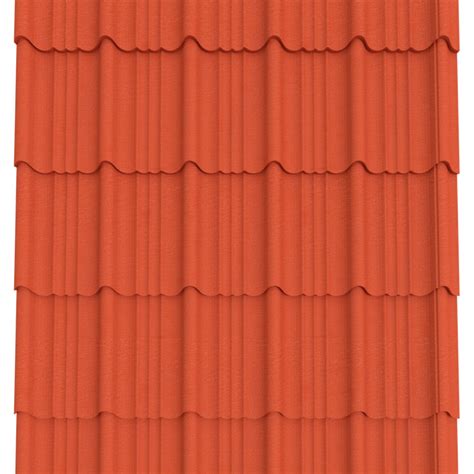 Versatile 28g Tile Red Matt Roofing Sheet