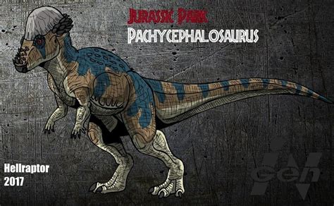 Pachycephalosaurus Jurassic Park Novel Jurassic Park Jurassic Park