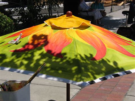 Pin By Bob Briggs On Umbrella Painting Painted Patio