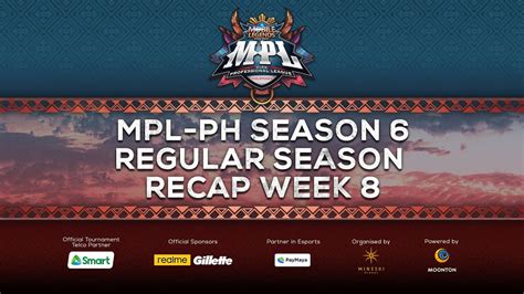 The msc champions now part of smart omega. MPL-PH Season 6 | Regular Season Week 8 Highlights - YouTube