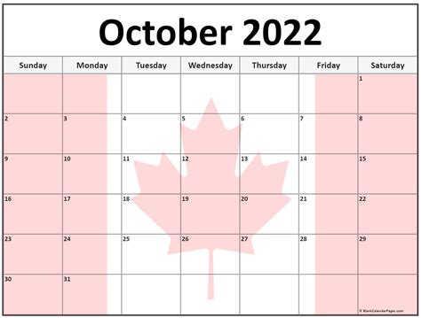 Printable October 2022 Calendar Printable Calendar 2021