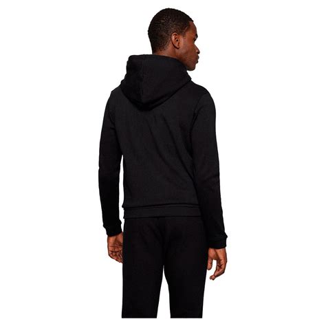 Boss Saggy Curved Hoodie Black Dressinn