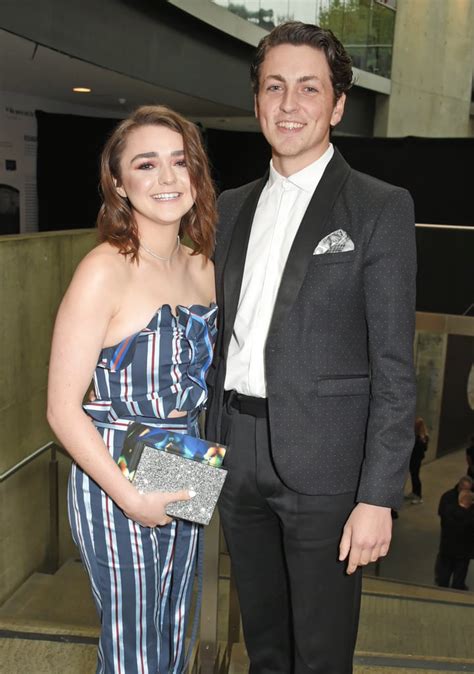 Maisie Williams And Boyfriend At The Q Awards 2017 Popsugar Celebrity