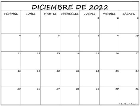 Calendario Diciembre 2022 2023 El Calendario Diciembre 2022 2023 Para