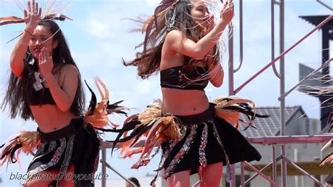 ビーチでタヒチアンダンス踊る女性は美しい Kb Japan Youtube