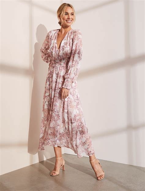 Evie Midi Dress Womens Fashion Forever New