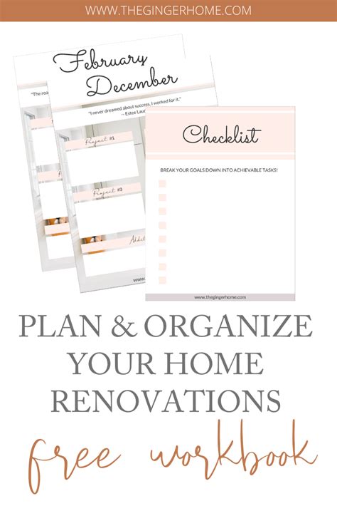 Home Improvement Project Planner Artofit