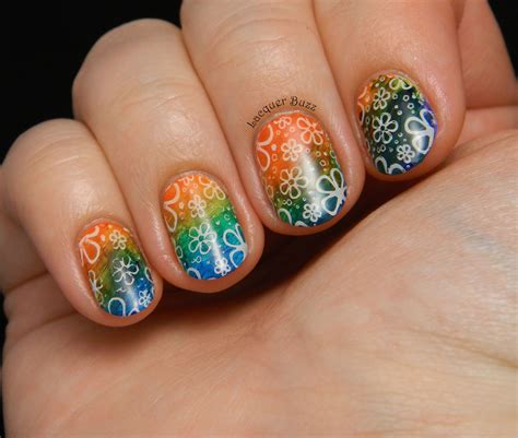 Lacquer Buzz Tpa Group Challenge Hippie Nails