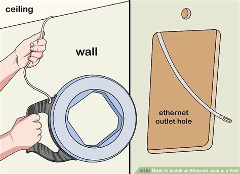 By news senin, 28 agustus 2017. How to Install an Ethernet Jack in a Wall: 14 Steps