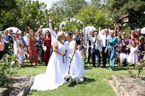 Couples Celebrate At Australias First Legal Same Sex Weddings The Globe And Mail