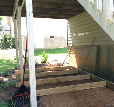 The species of the lumber. DIY Ground Level Deck Update - Aprons And Stilletos