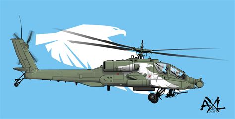 Apache Helicopter Side View By Cryingbear On Deviantart
