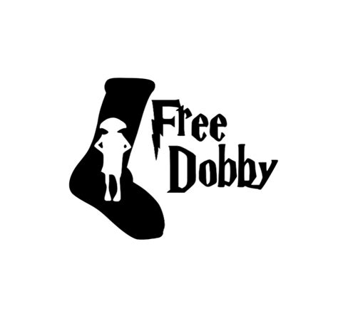 Free Dobby Harry Potter Vinyl Decal | Free dobby, Dobby harry potter