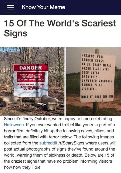 15 Of The World S Scariest Signs Artofit