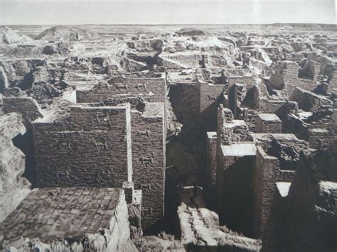 Details About 1925 Babylon Ishtar Gate Excavation Mesopotamia Sepia