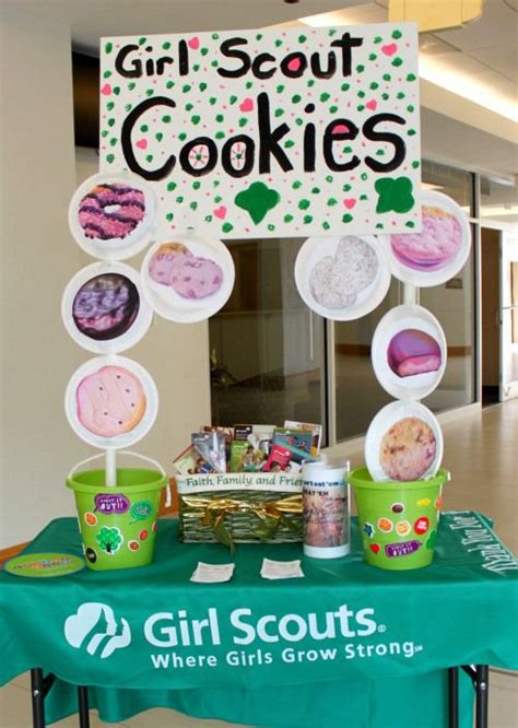 Bling Out Your Cookie Booth Girl Scout Cookies Booth Girl Scout Cookies Girl Scouts