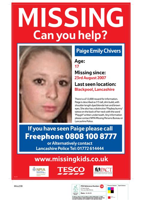 Missing Person Poster Template 9988 Word Ms Templates