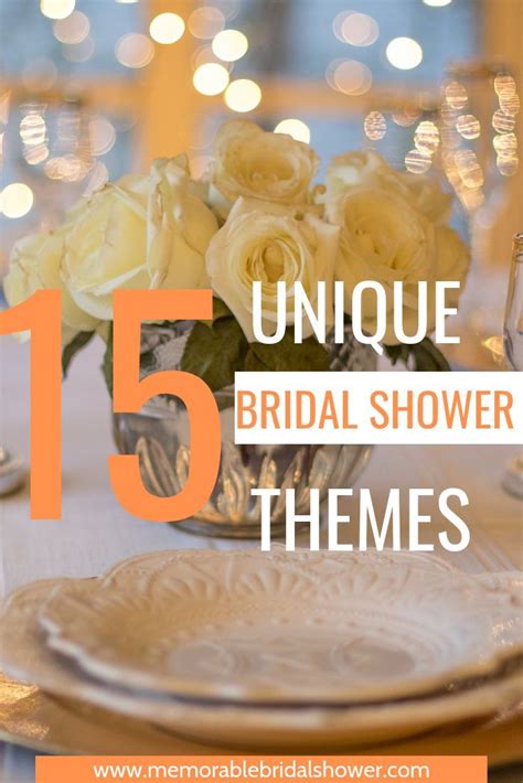 25 Unique Bridal Shower Themes Unique Bridal Shower Themes Bridal Shower Theme Unique Bridal