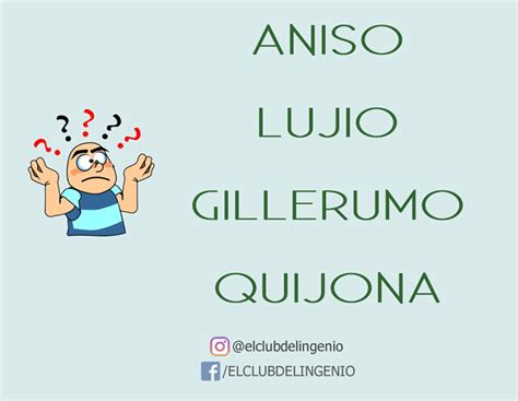 Palabras Con Otro Sentido El Club Del Ingenio Juegos Para Entrenar La