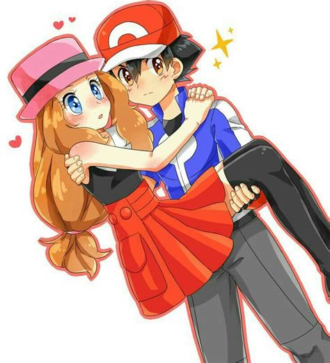 100 Fotos Deamourshipping Ash X Serena Terminada Pokemon