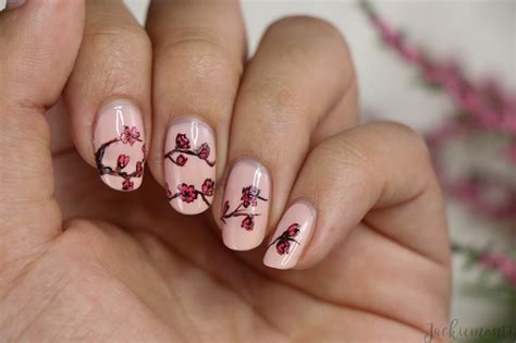 Cherry Blossom Nail Art 🌸 Jackiemontt