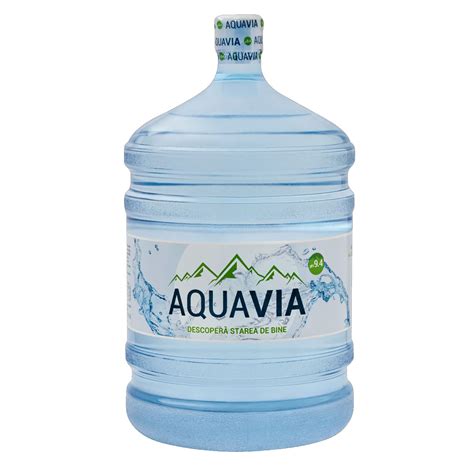 Apă De Izvor Natural Alcalină 19l Aquavia Aqua Flux
