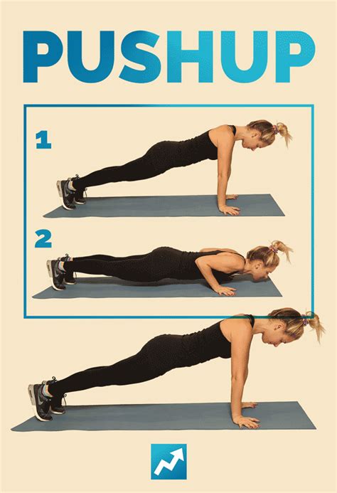 Pushup Exercise Get In Shape Easy Workouts