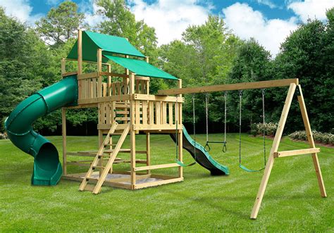 Frontier Fort With Swing Set Diy Kit