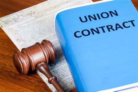 Labor Union Contract And Preamble Stock Photo Download Image Now Istock