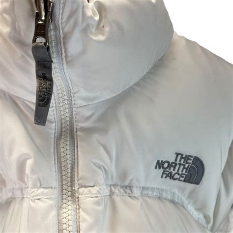 The North Face Nuptse 700 Down Puffer Jacket In White Mens Smallwo
