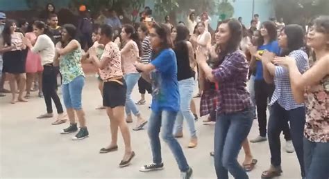 College Girls Dancing To A 90s Bollywood Mashup