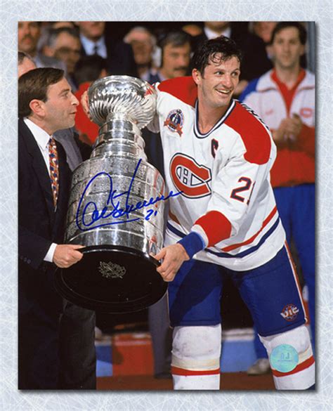 Montreal qualified for the first time since 1993 for the stanley cup final. Guy Carbonneau Montreal Canadiens Autographed 1993 Stanley ...