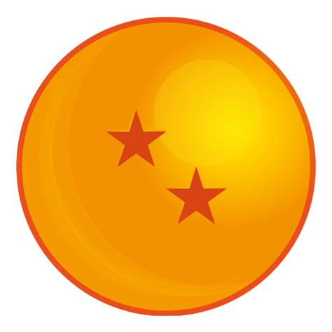 Logo dragon ball z anime original 03, dragonball z logo illustration transparent background png clipart. Ball 2 Stars icon 512x512px (ico, png, icns) - free download | Icons101.com