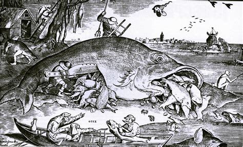 Pieter Brueghel The Elder Big Fish Eat Little Heuresis