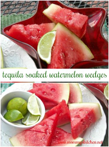 Tequila Soaked Watermelon Wedges And Margarita Bites Recipe Tequila