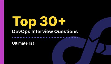 Top 30 Devops Interview Questions Ultimate List