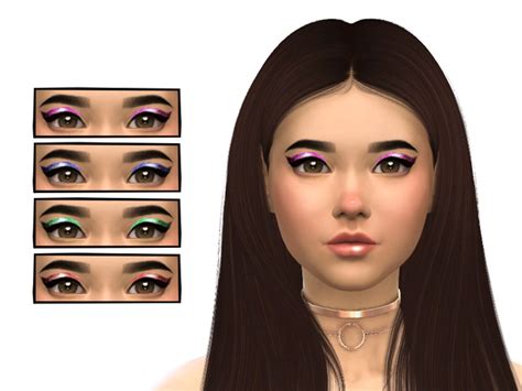The Sims Resource Glitter Eyeshadows