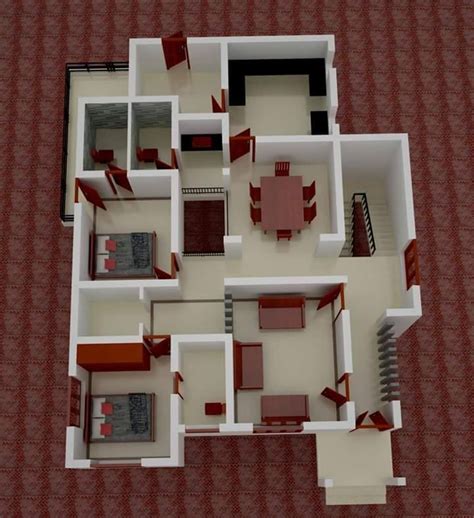 Low Budget Kerala Home Design With 3d Plan Home Pictures