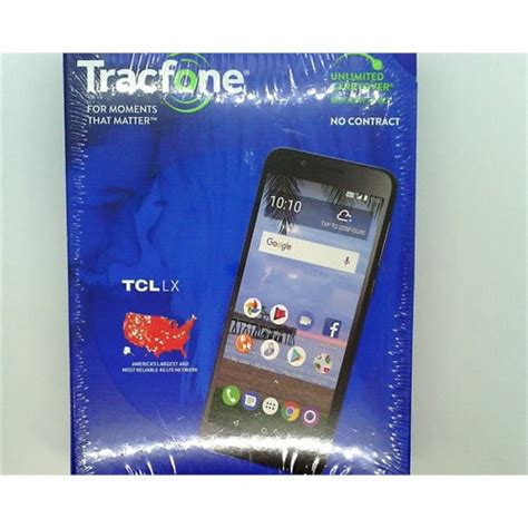 Tracfone Tcl Lx 4g Lte Prepaid Smartphone