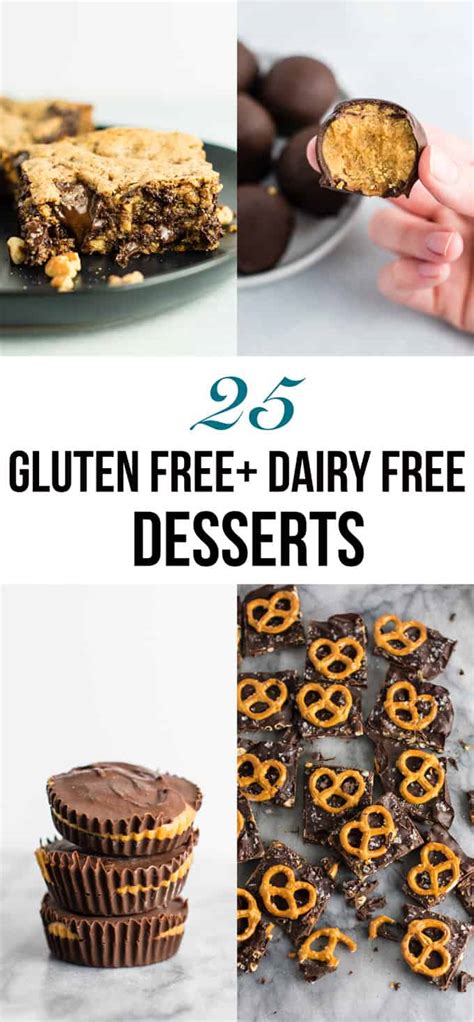 Some twelve million americans suffer serious allergic reactions to nuts, dairy, gluten, and other ingredients typically found in desserts. 25 Gluten Free Dairy Free Desserts - Build Your Bite