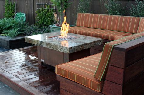 balboa fire pit tables eclectic patio orange county
